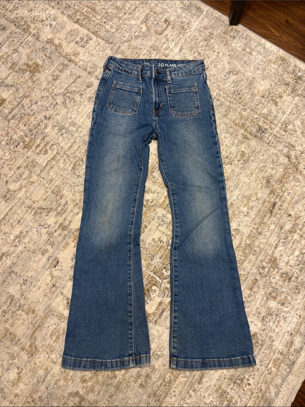 GAP Medium Blue Flare Jeans
